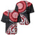 New Zealand Red Maori Koru Simple Style Baseball Jersey