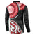 New Zealand Red Maori Koru Simple Style Button Sweatshirt