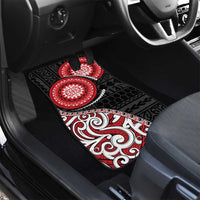 New Zealand Red Maori Koru Simple Style Car Mats LT05 - Polynesian Pride