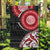 New Zealand Red Maori Koru Simple Style Garden Flag