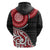 New Zealand Red Maori Koru Simple Style Hoodie