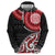 New Zealand Red Maori Koru Simple Style Hoodie