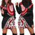 New Zealand Red Maori Koru Simple Style Hoodie Dress