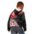 New Zealand Red Maori Koru Simple Style Kid Hoodie