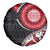 New Zealand Red Maori Koru Simple Style Spare Tire Cover