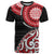 New Zealand Red Maori Koru Simple Style T Shirt