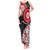 New Zealand Red Maori Koru Simple Style Tank Maxi Dress