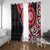 New Zealand Red Maori Koru Simple Style Window Curtain