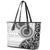 New Zealand White Maori Koru Simple Style Leather Tote Bag