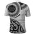 New Zealand White Maori Koru Simple Style Polo Shirt