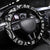 New Zealand White Maori Koru Simple Style Steering Wheel Cover