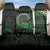 New Zealand Maori Koru Fern Back Car Seat Cover Spiral Polynesian Style Green