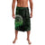 New Zealand Maori Koru Fern Lavalava Spiral Polynesian Style Green