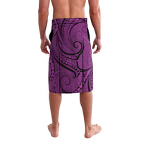 New Zealand Purple Darts Lavalava Maori Fern Curve Style LT05 - Polynesian Pride