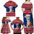 Guam Christmas Family Matching Off Shoulder Maxi Dress and Hawaiian Shirt Guaman Seal Poinsettia Felis Pasgua LT05 - Polynesian Pride