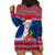 Guam Christmas Hoodie Dress Guaman Seal Poinsettia Felis Pasgua LT05 - Polynesian Pride