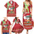 Personalised Hawaii Christmas Family Matching Summer Maxi Dress and Hawaiian Shirt Funny Santa Claus Surf Mele Kalikimaka