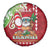 Hawaii Christmas Spare Tire Cover Funny Santa Claus Surf Mele Kalikimaka