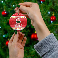 Hawaii Funny Christmas Ceramic Ornament Spam Musubi Santa LT05 - Polynesian Pride