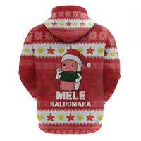 Hawaii Funny Christmas Hoodie Spam Musubi Santa LT05 - Polynesian Pride