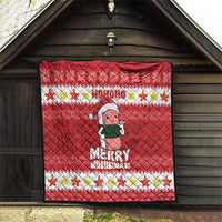 Hawaii Funny Christmas Quilt Spam Musubi Santa LT05 - Polynesian Pride