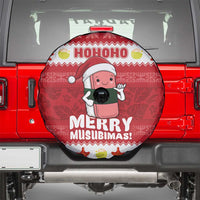 Hawaii Funny Christmas Spare Tire Cover Spam Musubi Santa LT05 - Polynesian Pride