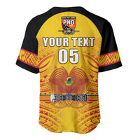 Papua New Guinea Rugby Custom Baseball Jersey Kumul Pride Go Champions LT05 - Polynesian Pride