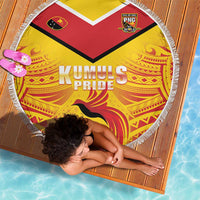 Papua New Guinea Rugby Beach Blanket Kumul Pride Go Champions LT05 - Polynesian Pride