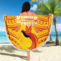 Papua New Guinea Rugby Beach Blanket Kumul Pride Go Champions LT05 - Polynesian Pride