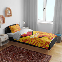 Papua New Guinea Rugby Bedding Set Kumul Pride Go Champions LT05 - Polynesian Pride