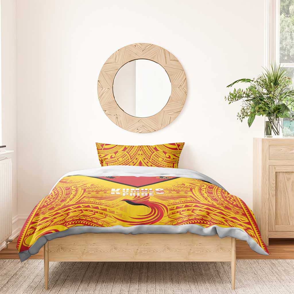 Papua New Guinea Rugby Bedding Set Kumul Pride Go Champions LT05 - Polynesian Pride