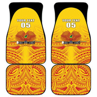 Papua New Guinea Rugby Car Mats Kumul Pride Go Champions LT05 - Polynesian Pride