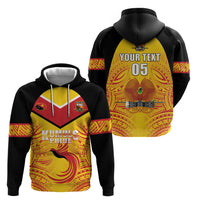Papua New Guinea Rugby Custom Hoodie Kumul Pride Go Champions LT05 - Polynesian Pride