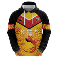 Papua New Guinea Rugby Custom Hoodie Kumul Pride Go Champions LT05 - Polynesian Pride