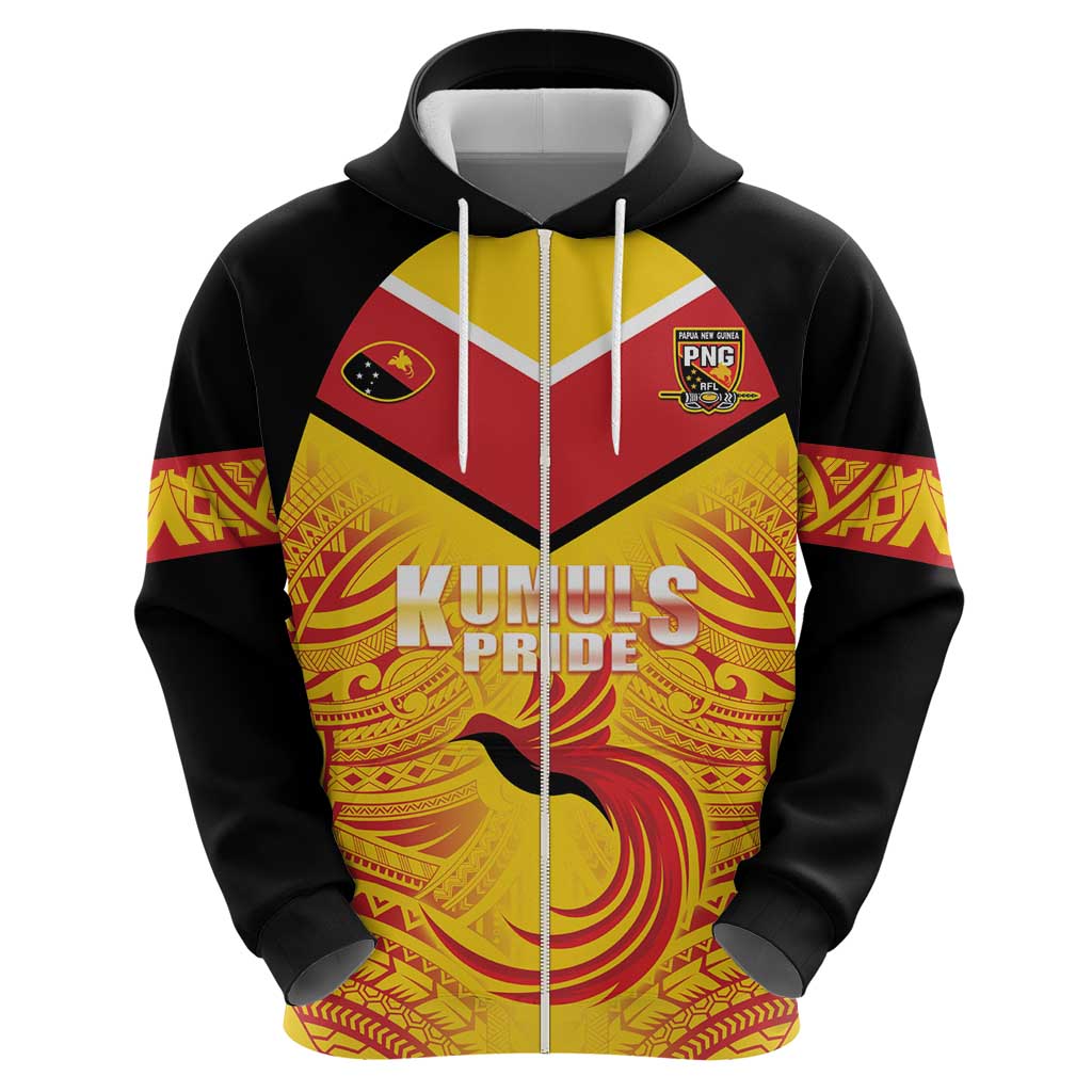Papua New Guinea Rugby Custom Hoodie Kumul Pride Go Champions LT05 - Polynesian Pride