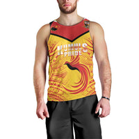Papua New Guinea Rugby Custom Men Tank Top Kumul Pride Go Champions LT05 - Polynesian Pride