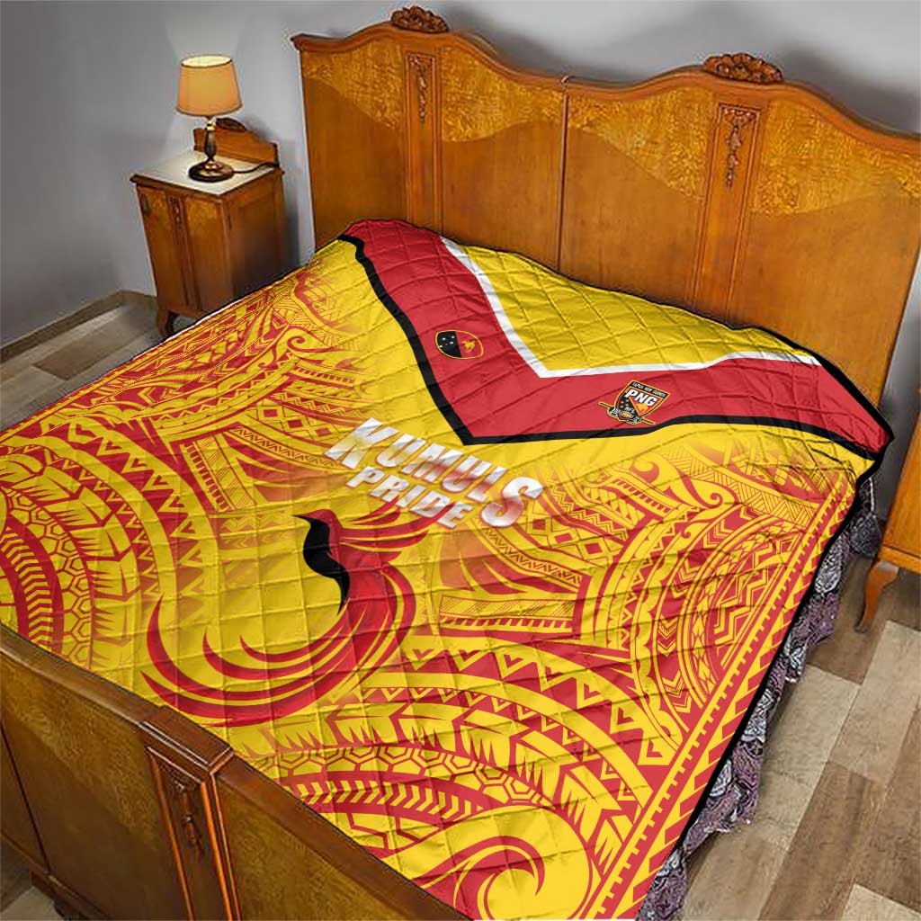 Papua New Guinea Rugby Quilt Kumul Pride Go Champions LT05 - Polynesian Pride