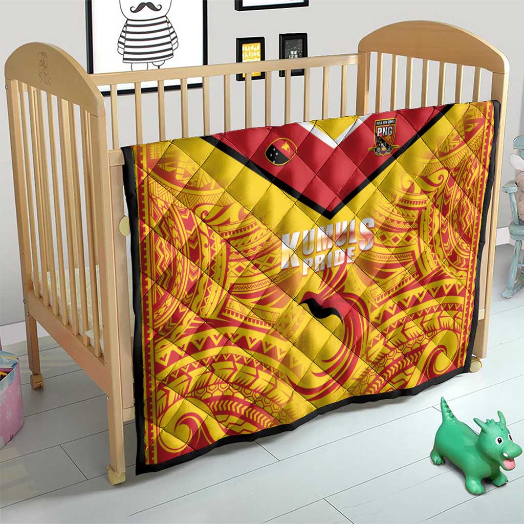 Papua New Guinea Rugby Quilt Kumul Pride Go Champions LT05 - Polynesian Pride