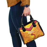 Papua New Guinea Rugby Shoulder Handbag Kumul Pride Go Champions LT05 - Polynesian Pride