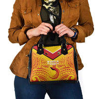 Papua New Guinea Rugby Shoulder Handbag Kumul Pride Go Champions LT05 - Polynesian Pride