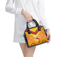 Papua New Guinea Rugby Shoulder Handbag Kumul Pride Go Champions LT05 - Polynesian Pride