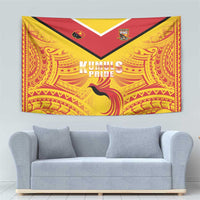 Papua New Guinea Rugby Tapestry Kumul Pride Go Champions LT05 - Polynesian Pride