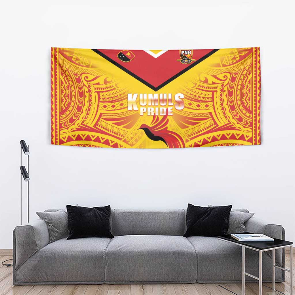 Papua New Guinea Rugby Tapestry Kumul Pride Go Champions LT05 - Polynesian Pride