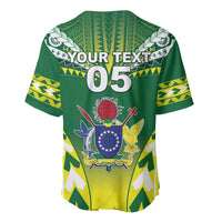 Cook Islands Rugby Custom Baseball Jersey The Kukis Go Champions LT05 - Polynesian Pride