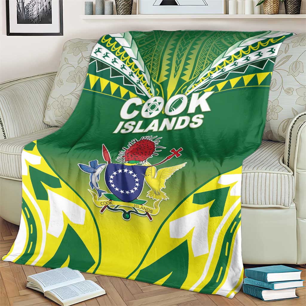 Cook Islands Rugby Blanket The Kukis Go Champions LT05 - Polynesian Pride