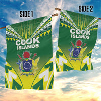 Cook Islands Rugby Garden Flag The Kukis Go Champions LT05 - Polynesian Pride