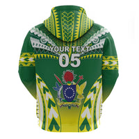 Cook Islands Rugby Custom Hoodie The Kukis Go Champions LT05 - Polynesian Pride