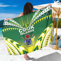Cook Islands Rugby Sarong The Kukis Go Champions LT05 One Size 44 x 66 inches Green - Polynesian Pride