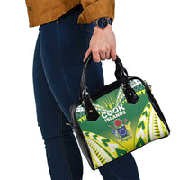 Cook Islands Rugby Shoulder Handbag The Kukis Go Champions LT05 - Polynesian Pride