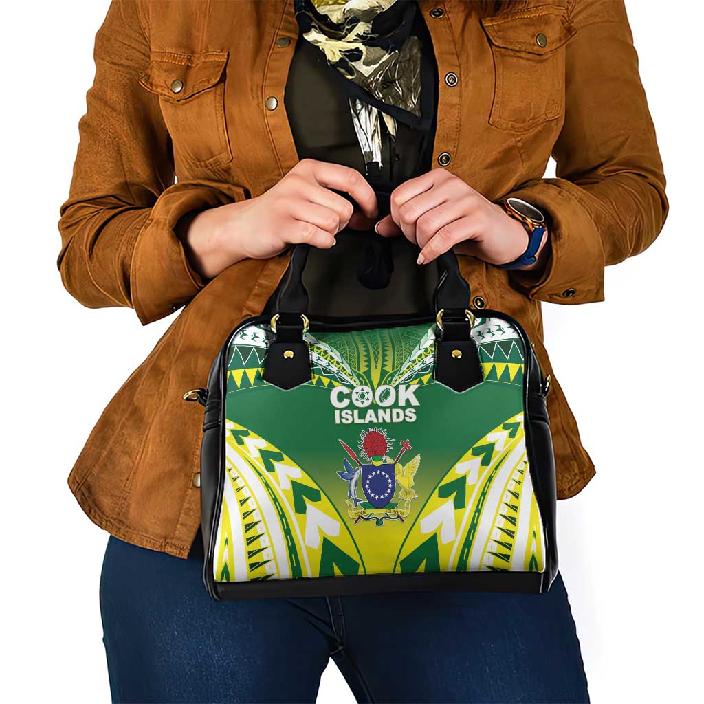 Cook Islands Rugby Shoulder Handbag The Kukis Go Champions LT05 - Polynesian Pride
